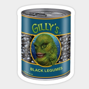 Black Legumes Sticker